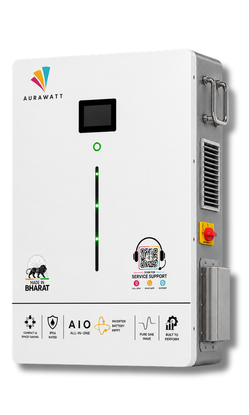 Aurawatt all-in-one energy system